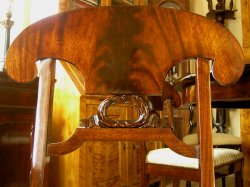 Krzesła biedermeier 4 sztuki 