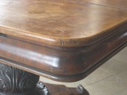 Stół biedermeier - mahoń 