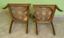 2 krzesła biedermeier do konserwacji 