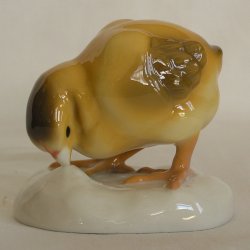 Figurka porcelanowa Nimfenberg - kurczak 