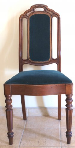 Krzesła Ludwik Filip - sztuk 2   