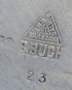 Cukiernica plater WMF Warszawa B.BUCH 